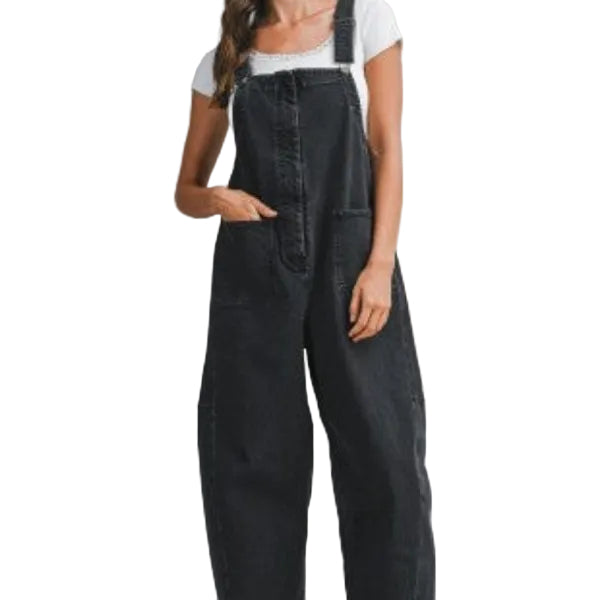 Downtown Denim Overalls
