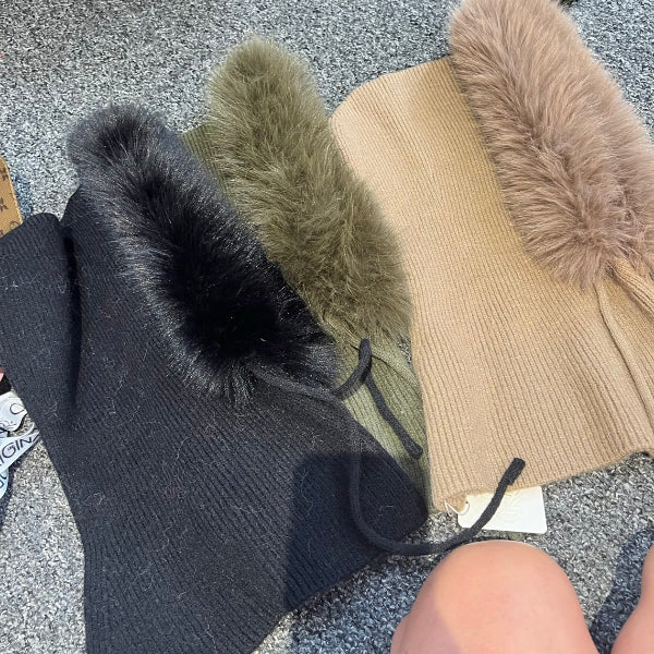 Bella Fur Trim Hoodie