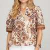 Boho Spice Floral Top