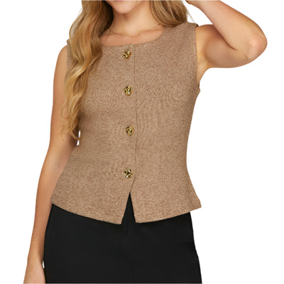 Toasted Twill Vest