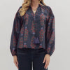 Indigo Tassel Top
