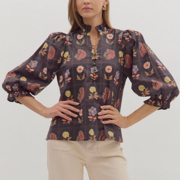 Chestnut Bloom Top