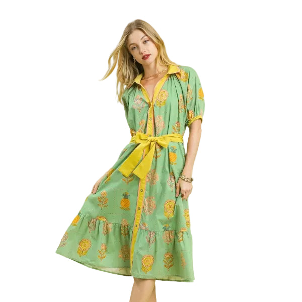 Blossom Mint Dress