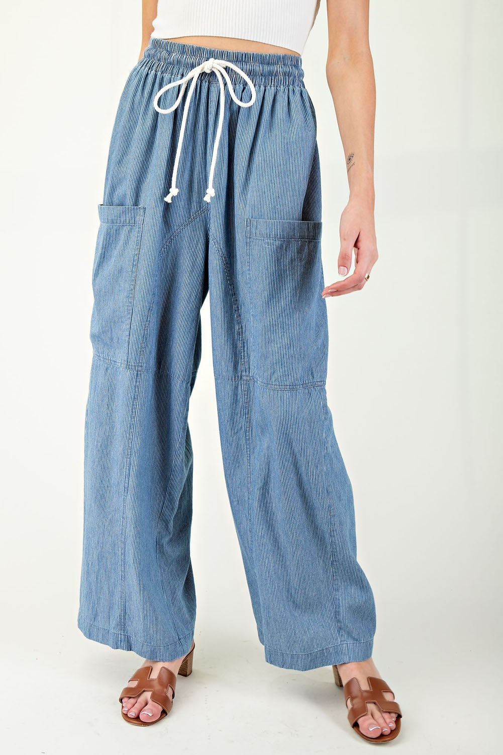 All Aboard Tencel Drawstring Pant