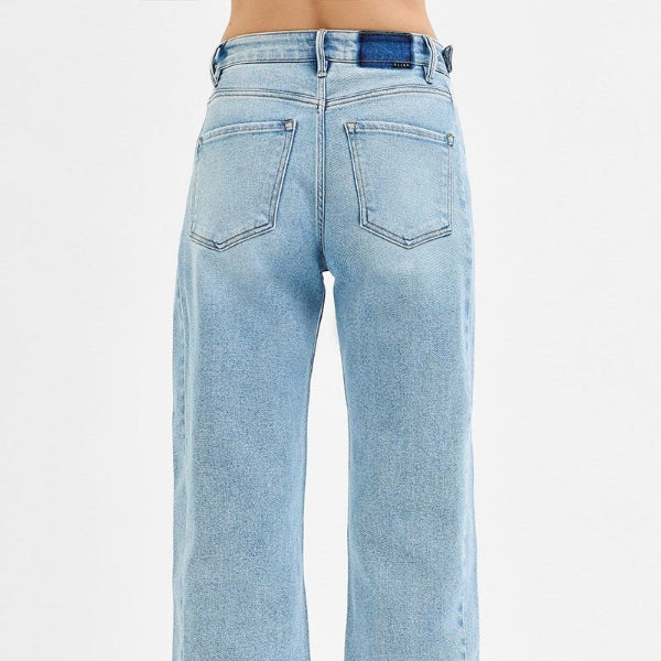High Rise Barrel Adjustable WB Jean