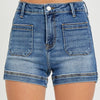 Risen Patch Pockets Shorts