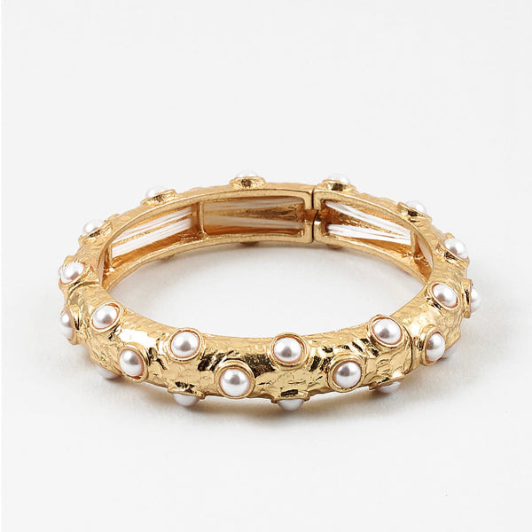 Pearl Studded Stretch Bracelet