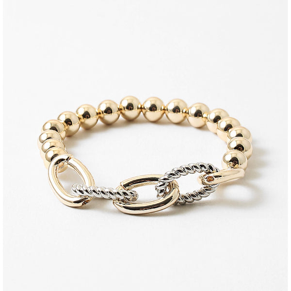 Combo Beads & Links Bracelet