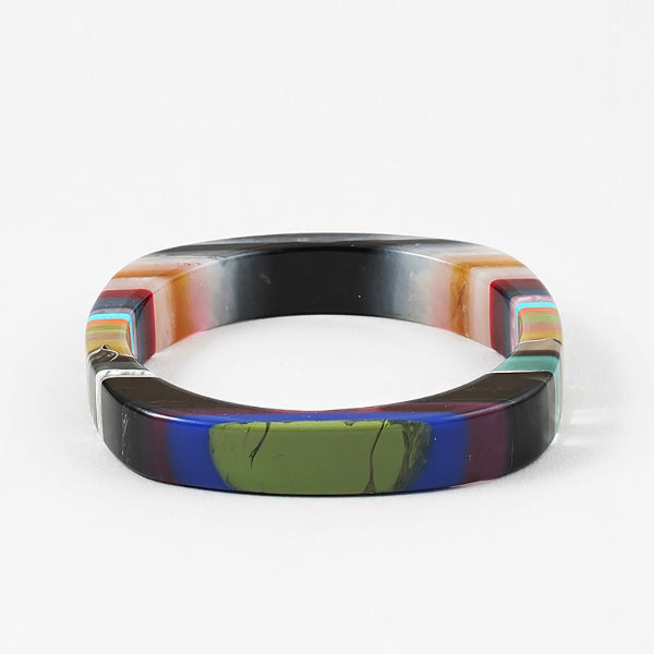 Rainbow Resin Bangle