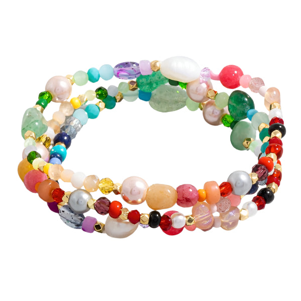 Island Time Stretch Bracelet Set of 3