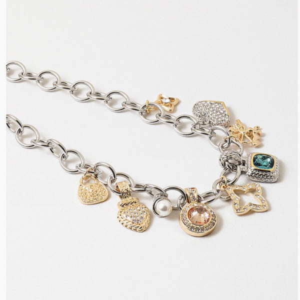Cupid's Crush Charm Necklace