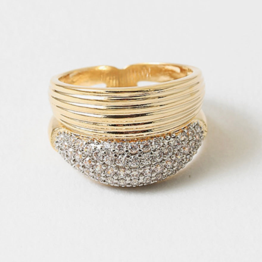 Split Personality Statement Ring