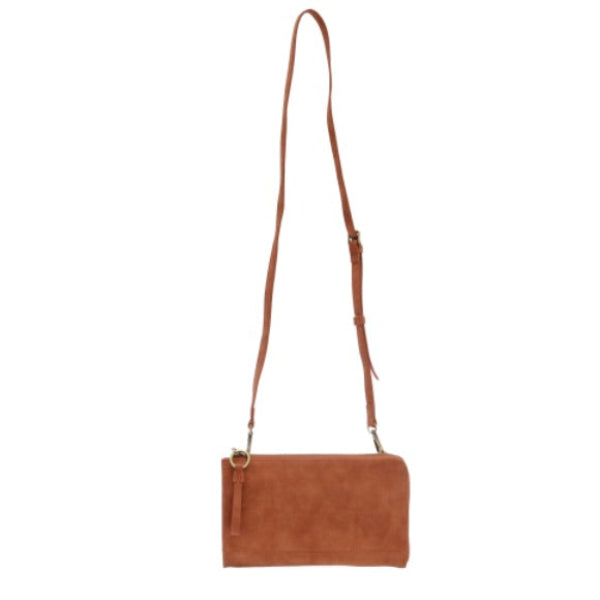 Karina Faux Suede Convertible Wristlet/Wallet