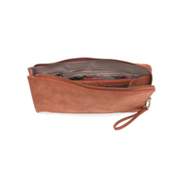 Karina Faux Suede Convertible Wristlet/Wallet