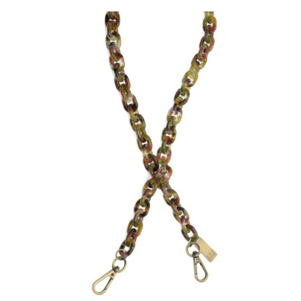 Autumnal Lucite Cable Chain Strap