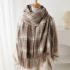 Harvest Mood Plaid Scarf