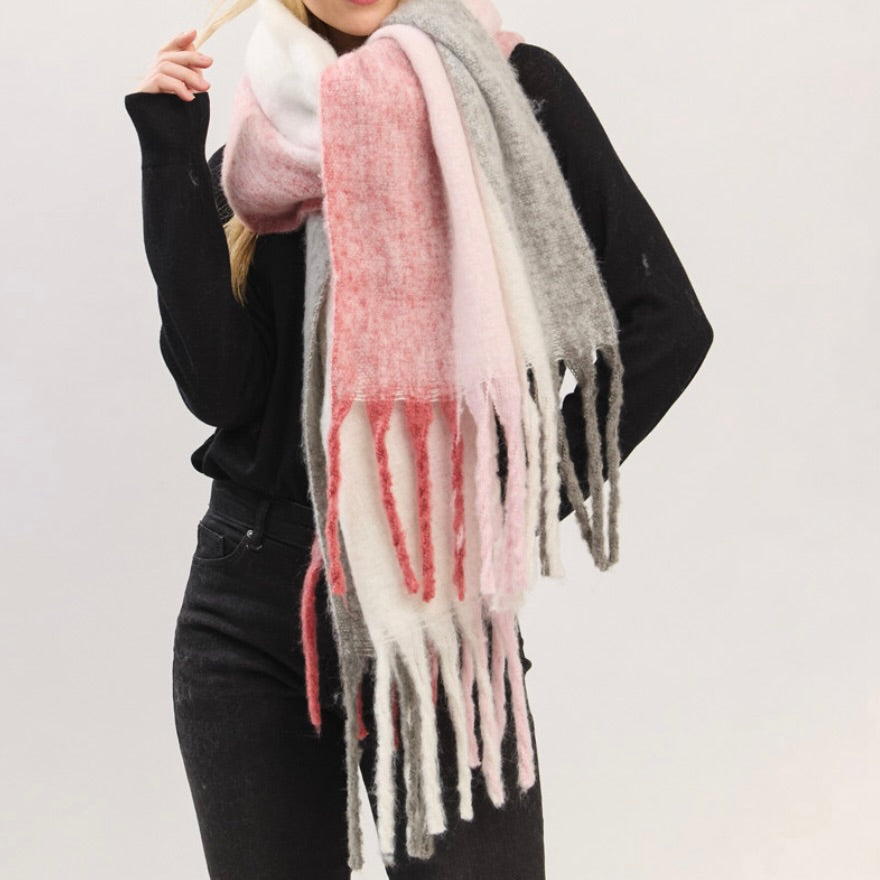 Cozy Stripe Scarf