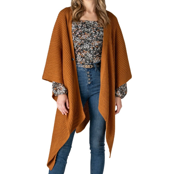 Wrap Cardi With Button