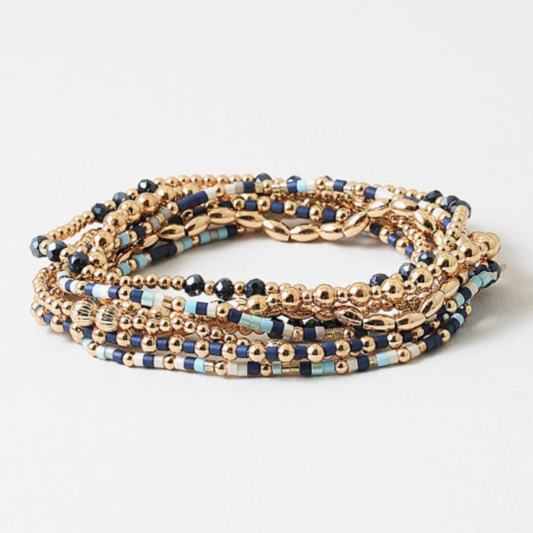 Tiny Treasure Beaded Bracelet Set