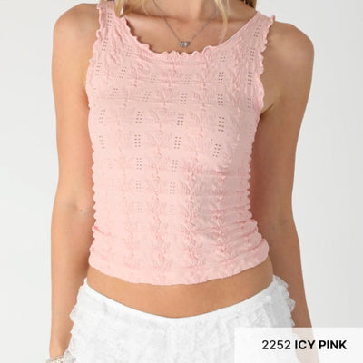 Floral Edge Top