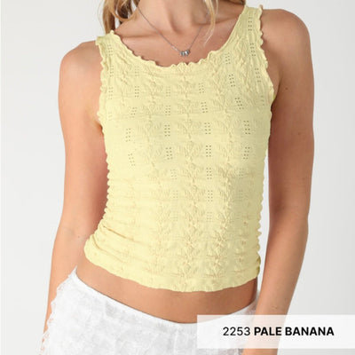 Floral Edge Top
