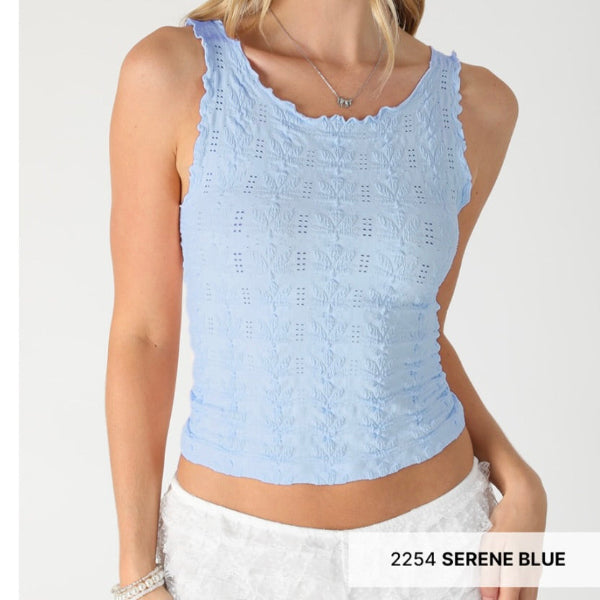 Floral Edge Top