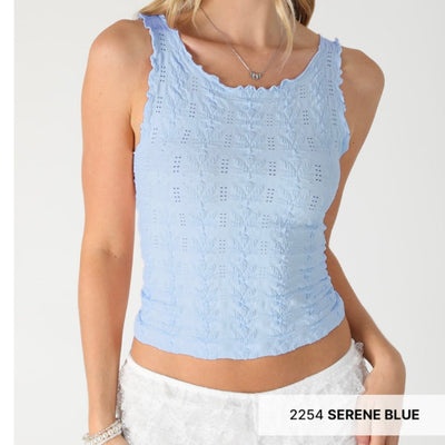 Floral Edge Top