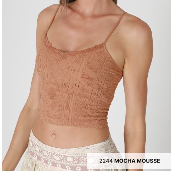 Double Lace Trim Cami
