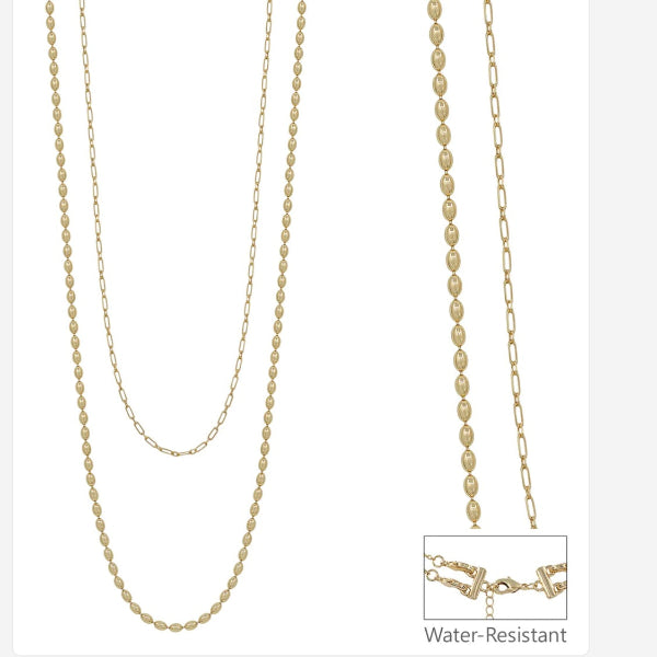 Make It a Double Layered Chain Necklace