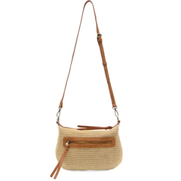 Natural Straw Effie Hobo