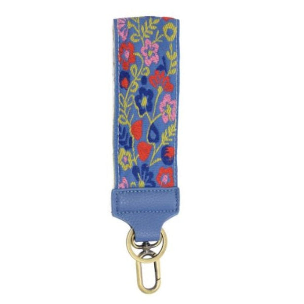 Multi Wild Flowers Easy Find Wristlet