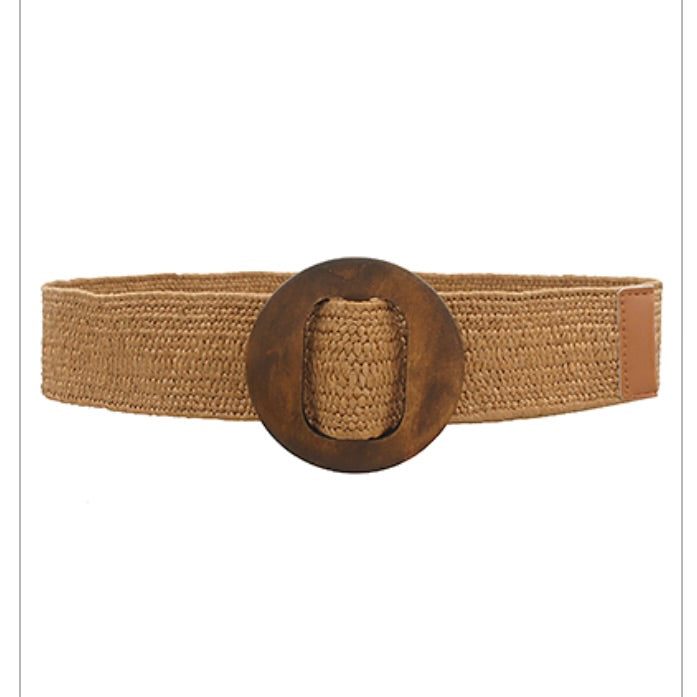 Nauti Neutral Straw Belt
