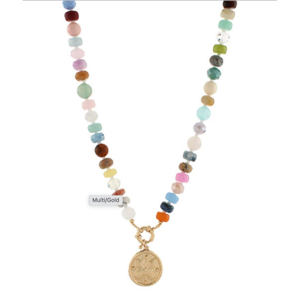 Beaded Butterfly Necklace