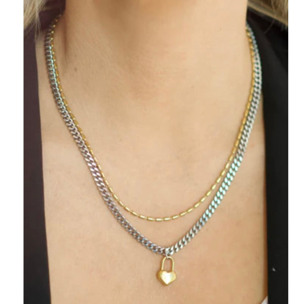 Locked In Love Necklace