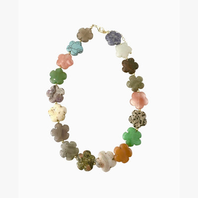 Jenni Beaded Clover Necklace