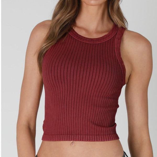 NB-Vintage Wide Ribbed Tank