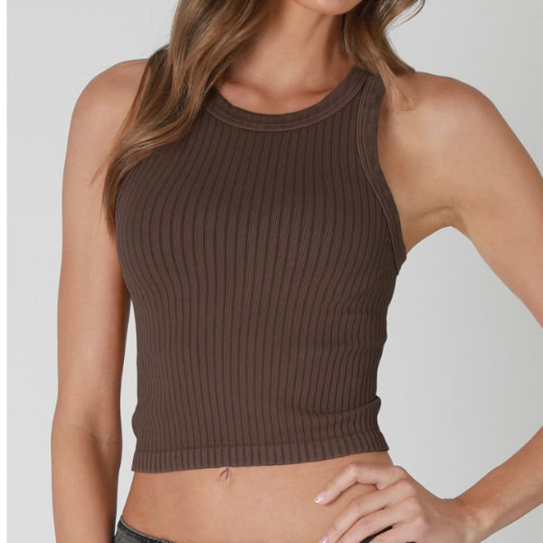 NB-Vintage Wide Ribbed Tank