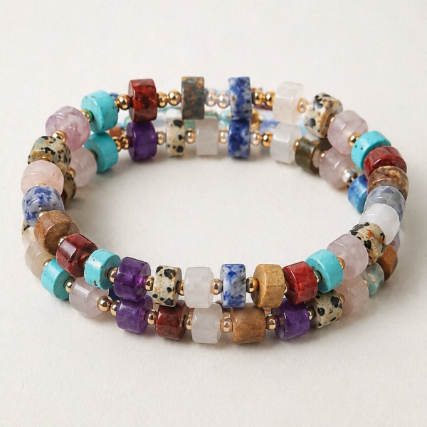 Artisan Trail Beaded Bracelet-Set of 2