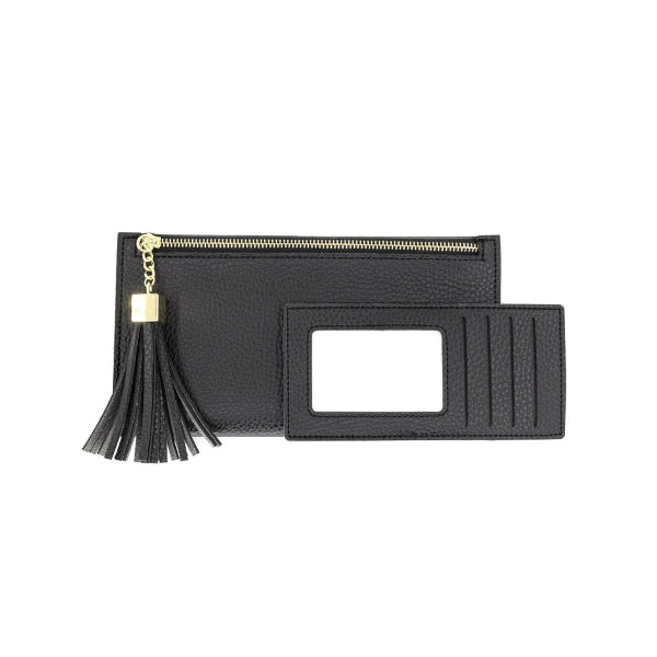 Zip Wallet with Card Insert