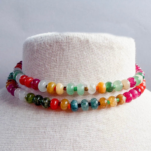 Beaded Babe Convertible Necklace-MULTI