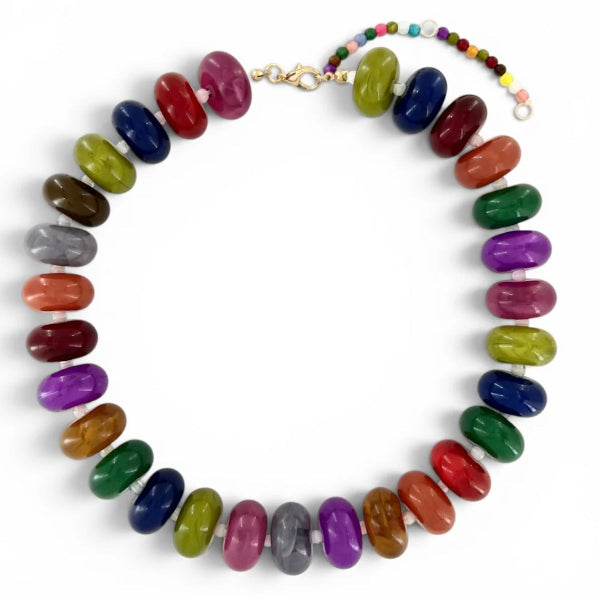 Rondelay Beaded Necklace