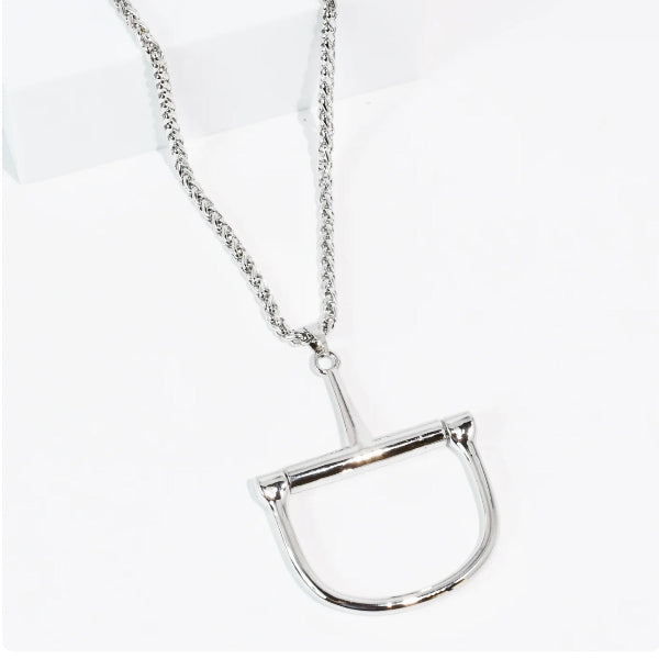 Bit of Love Necklace-SILVER