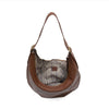 Nadia Buckle Large Hobo-RUSSET