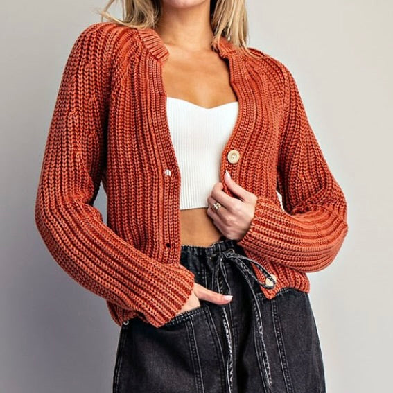 Cider & Spice Knit Cardigan