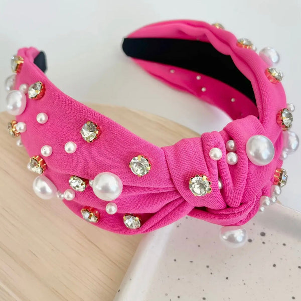 Pearl & Rhinestone Headband