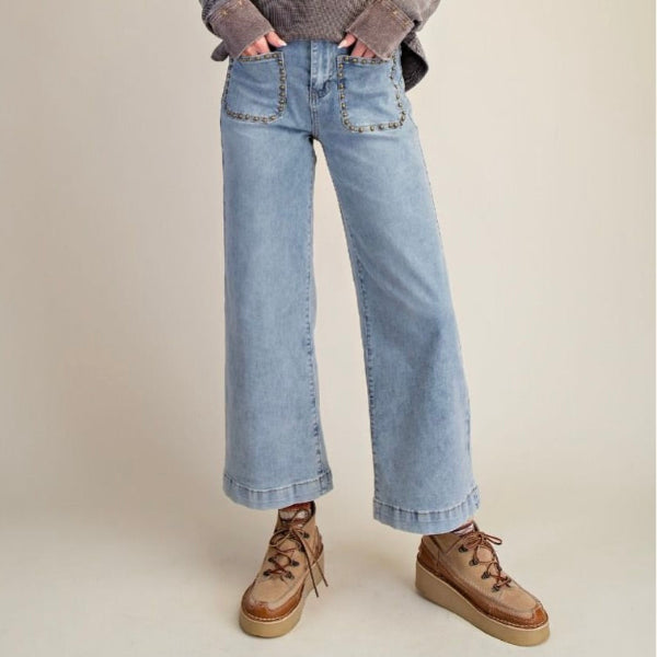 Hudson Wide Leg Jean