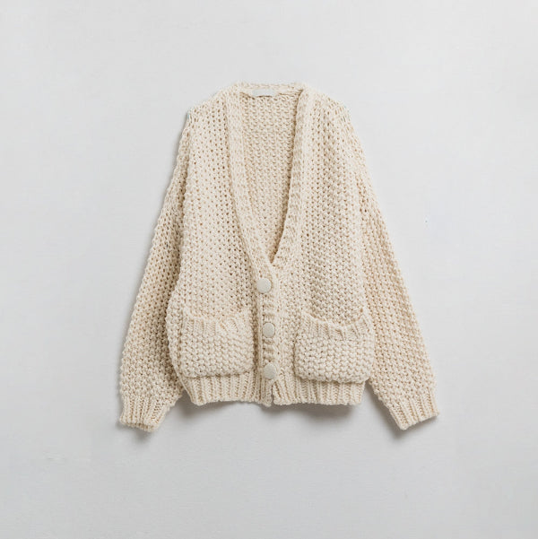 Chunky Cable Knit Cardigan