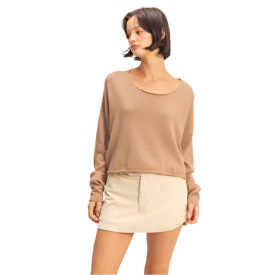Sunset Slouch Top