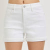 Risen White Denim Short
