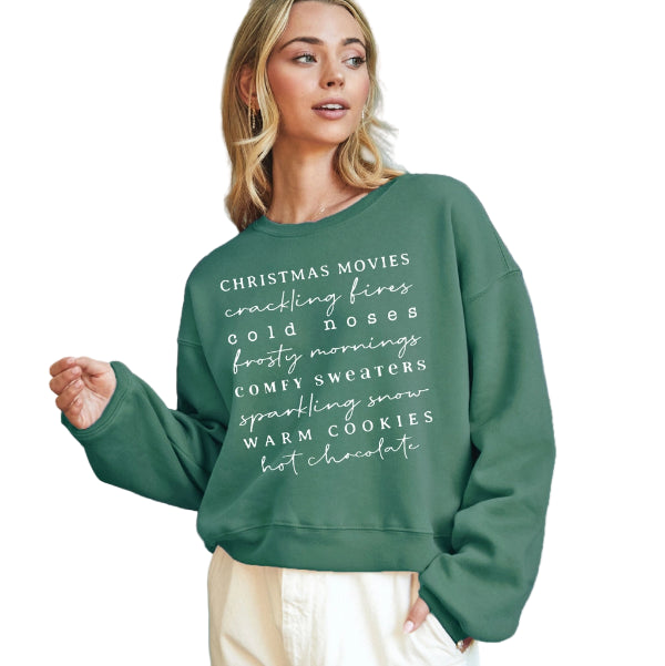 Winter Words Sweatshirt